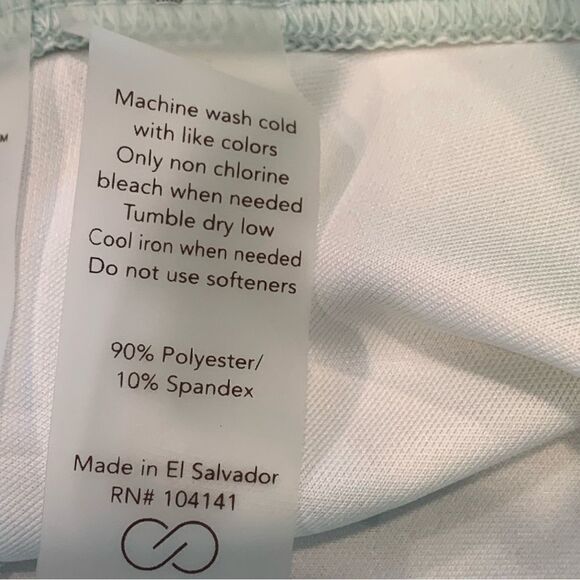 Calia By Carrie Underwood Landscape Mint Green Workout Capris Size XS - Picture 7 of 9